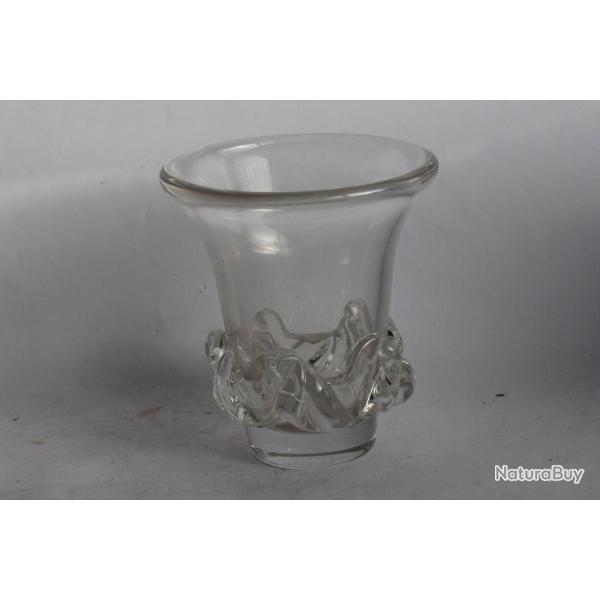 DAUM France Vase cristal Sorcy