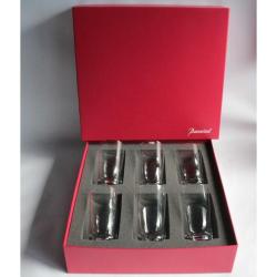 BACCARAT 6 Verres &agrave; Orangeade cristal