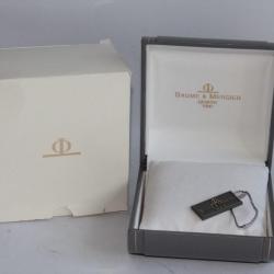 BAUME & MERCIER &Eacute;crin pour montre + &eacute;tiquette