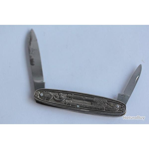 Ancien Couteau de poche Franc-Ma�on Contento Germany