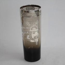 Vase rouleau verre argent Vicky P&eacute;rou