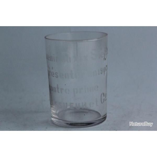 Verre Souvenir contre prime Lassueur & Co XIXe si�cle 1903