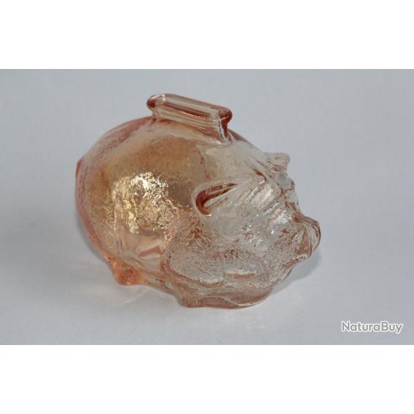 Tirelire � casser Cochon verre moul�