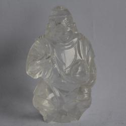 Bouddha cristal de roche