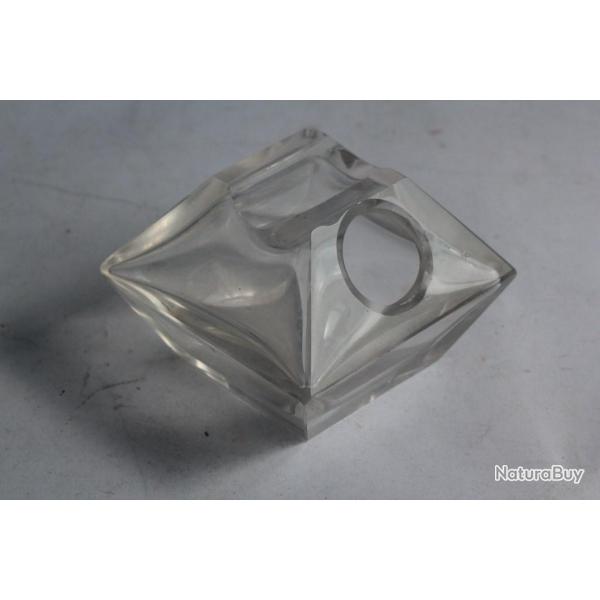 Ancien encrier porte-plume verre brevet Reg. N� 23233