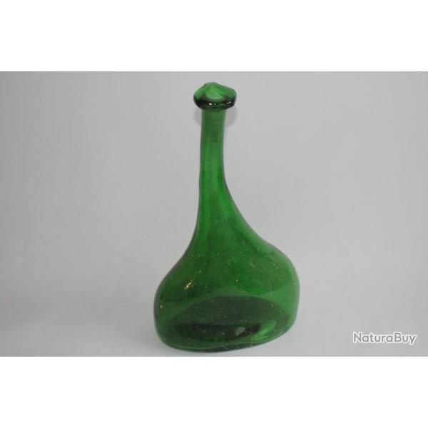 Ancienne bouteille verre souffl� Armagnac Ducastaing