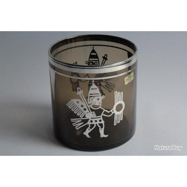 Seau � glace verre argent Vicky P�rou