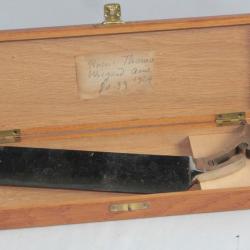 Coffret Lame de couteaux Instrument de chirurgie Wilhelm Walb