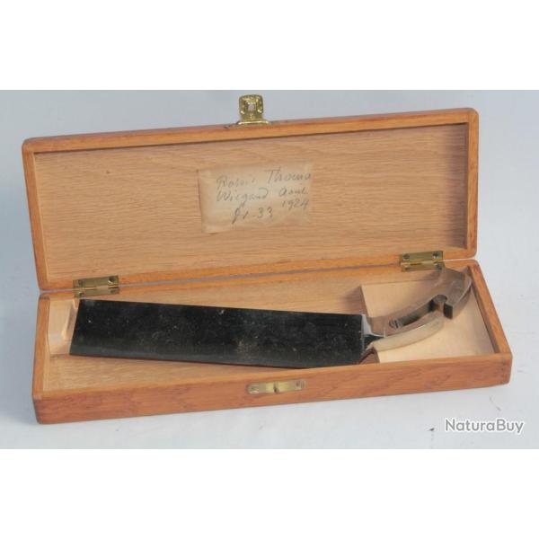 Coffret Lame de couteaux Instrument de chirurgie Wilhelm Walb
