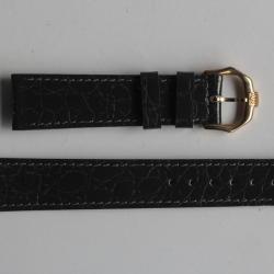 RAYMOND WEIL Bracelet pour montre cuir gris foncé 16 mm