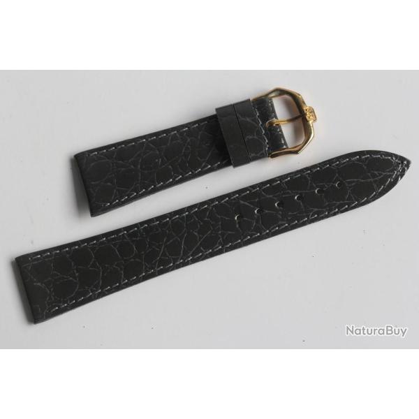 RAYMOND WEIL Bracelet pour montre cuir gris fonc� 20 mm