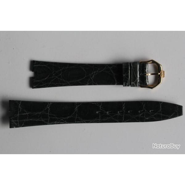 RAYMOND WEIL Bracelet pour montre croco gris 18 mm