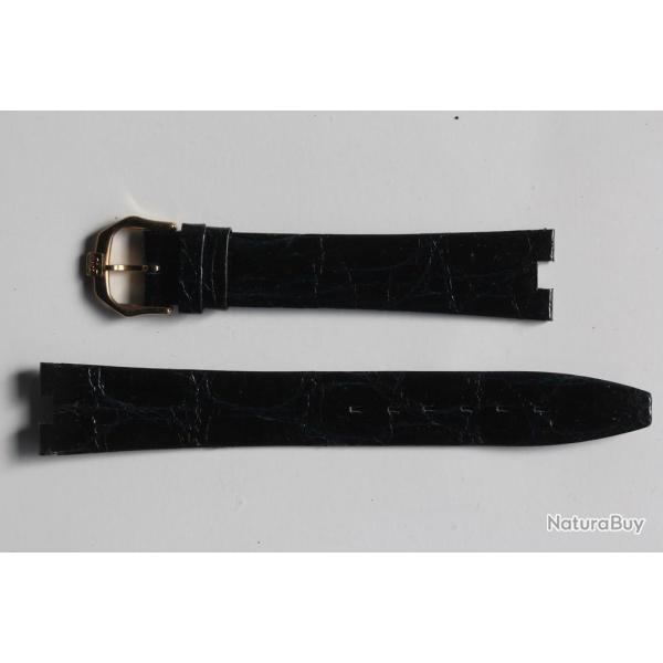 RAYMOND WEIL Bracelet pour montre croco bleu marine 17 mm