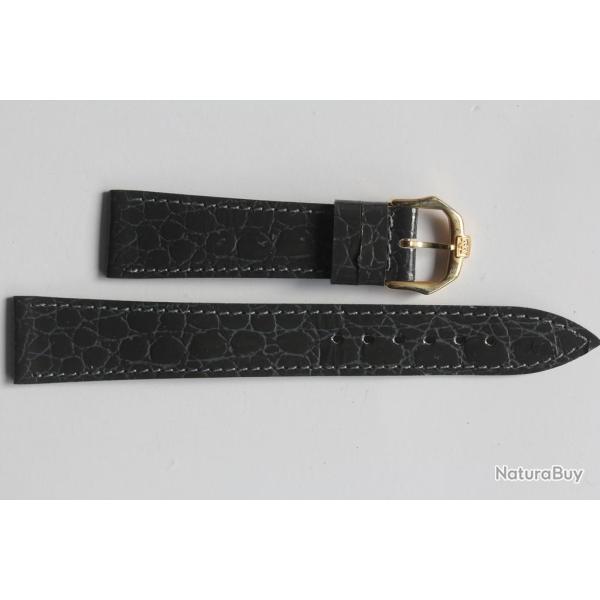 RAYMOND WEIL Bracelet pour montre croco gris fonc� 17 mm