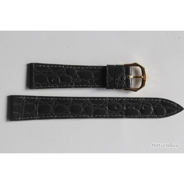 RAYMOND WEIL Bracelet pour montre croco gris fonc� 17 mm