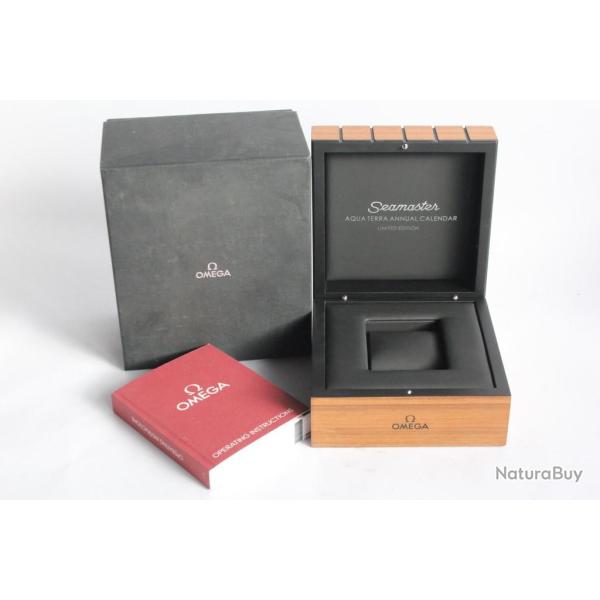 OMEGA �crin montre Seamaster Aqua Terra Annual Calendar Limited edition