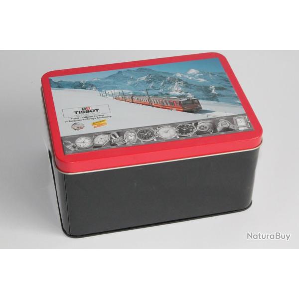 TISSOT Boite publicitaire Montres Jungfrau Railways Centenary