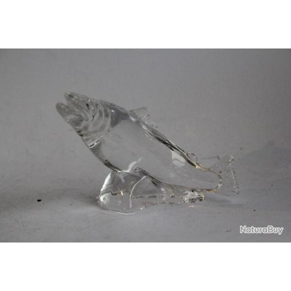 Poisson Saumon cristal Hadeland Glassverk Norv�ge