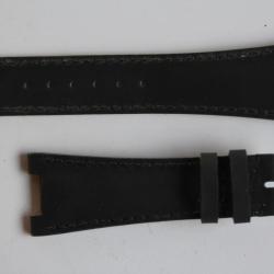 PATEK PHILIPPE Bracelet montre silicone noir 25 mm