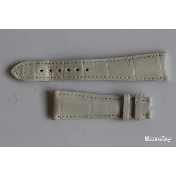 PATEK PHILIPPE Bracelet montre femme blanc nacr� 19 mm