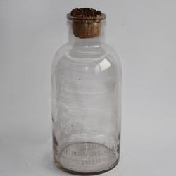 Ancien pot à confiserie verre J.F. Deshusses à Versoix Suisse