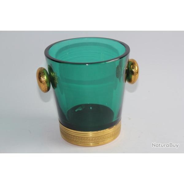 Seau � glace bronze cristal Paris