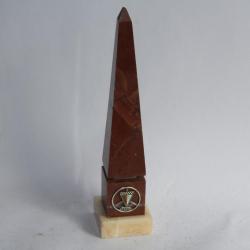 Insigne Automobile Squadra Piloti Bardahl 1965 Obélisque jaspe