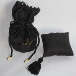 De GRISOGONO Bourse Écrin pour montre bijoux + coussin