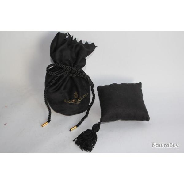 De GRISOGONO Bourse �crin pour montre bijoux + coussin