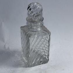 BACCARAT Flacon cristal Bambou torsadé