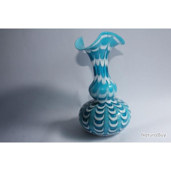 CLICHY Grand vase en verre multicouche