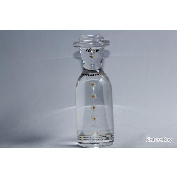 KOSTA BODA Presse papier cristal Aunt Rosy 1974 Su�de