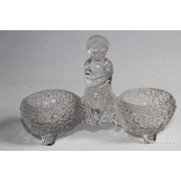 Sali�re verre moul� Petite fille