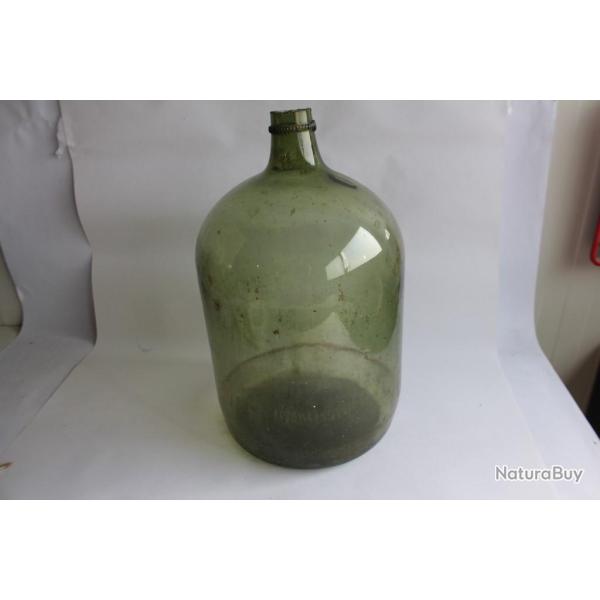 Grande Bouteille verre souffl XIXe sicle