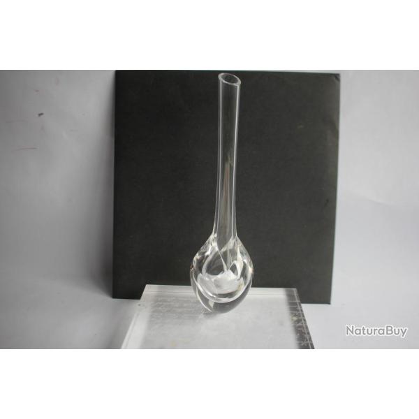 Vase cristal design Suedois Mats Jonasson