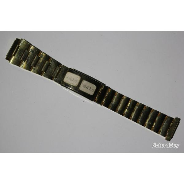 Bracelet montre acier dor� 16 mm
