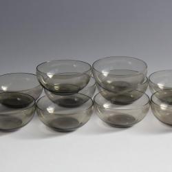 Coupelles cristal Dirk Copier LEERDAM Pays-Bas design