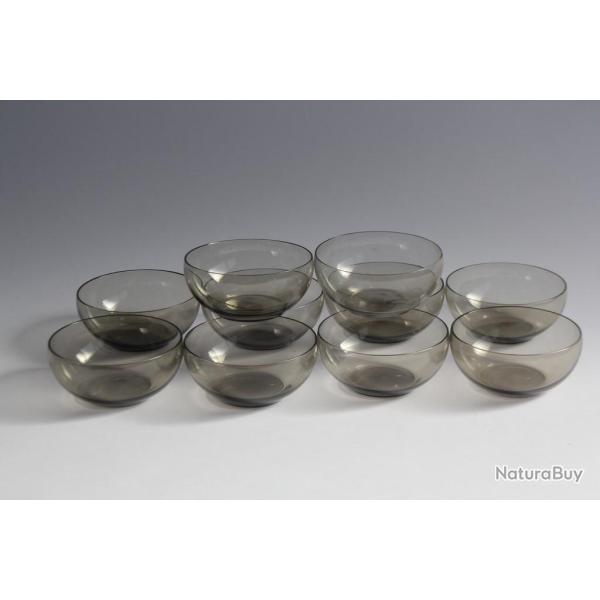 Coupelles cristal Dirk Copier LEERDAM Pays-Bas design