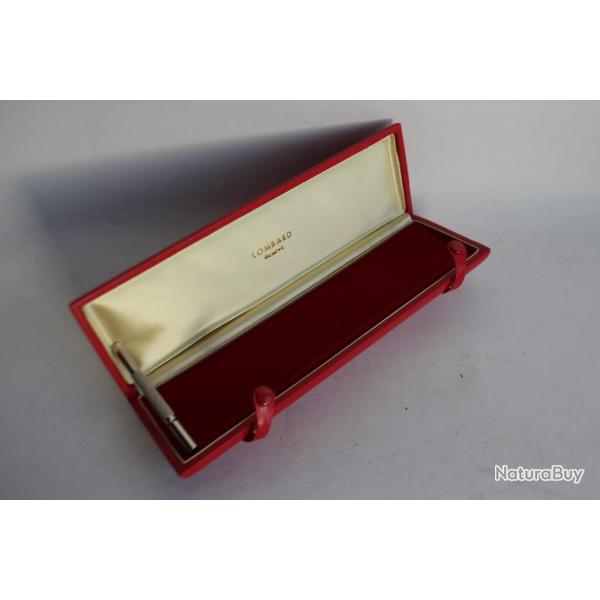 LOMBARD �crin pour montre et bijoux cuir rouge