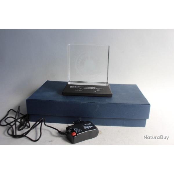 Christophe CLARET SA montres horlogerie Troph� Cristal Laser 3D