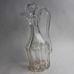 Carafe cristal taillé XIXe siècle