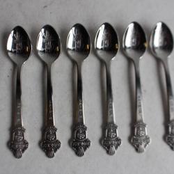 ROLEX Six Cuillères à moka montres Rolex Genève