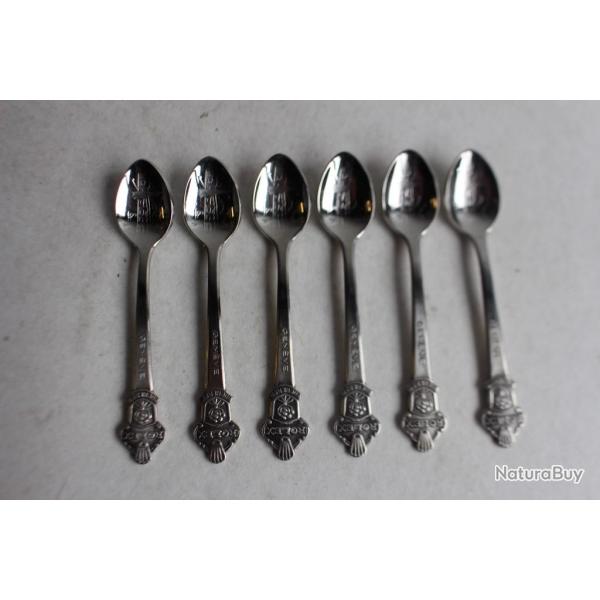 ROLEX Six Cuill�res � moka montres Rolex Gen�ve