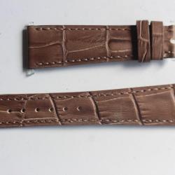 PATEK PHILIPPE Bracelet montre cuir 19 mm