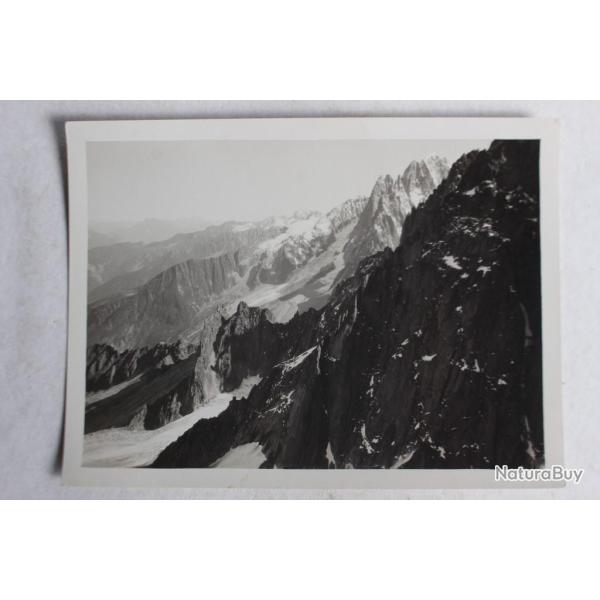 Photographie G. TAIRRAZ Aiguille de l'M Mont-Blanc 1932