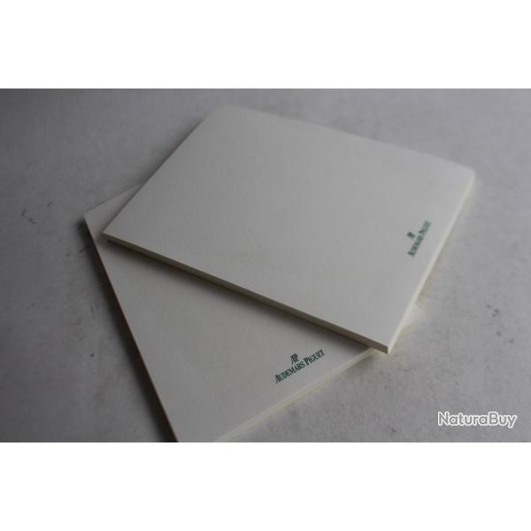 Blocs-notes montres AUDEMARS PIGUET horlogerie