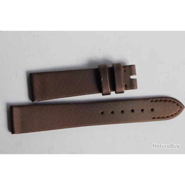 PATEK PHILIPPE Bracelet montre satin brun 17 mm
