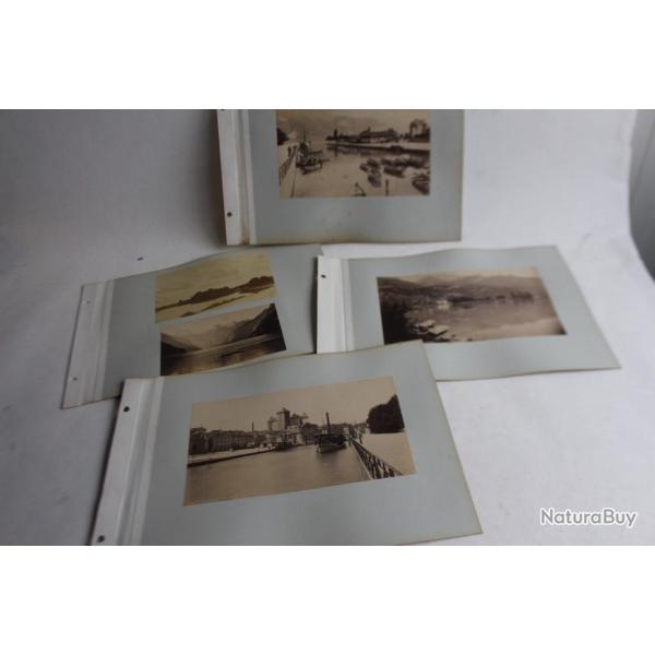Photographies Lac Annecy Haute Savoie XIXe si�cle