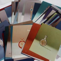 PIAGET Lot 84 photographies revendeurs montres Piaget bijoux