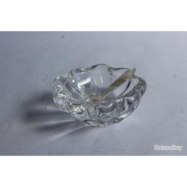 DAUM Sali�re en cristal  Art de la table